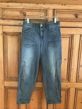 Democracy Women's Utility Jeans in Medium Blue Wash